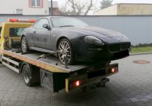 Tucholscy policjanci odzyskali skradzione maserati