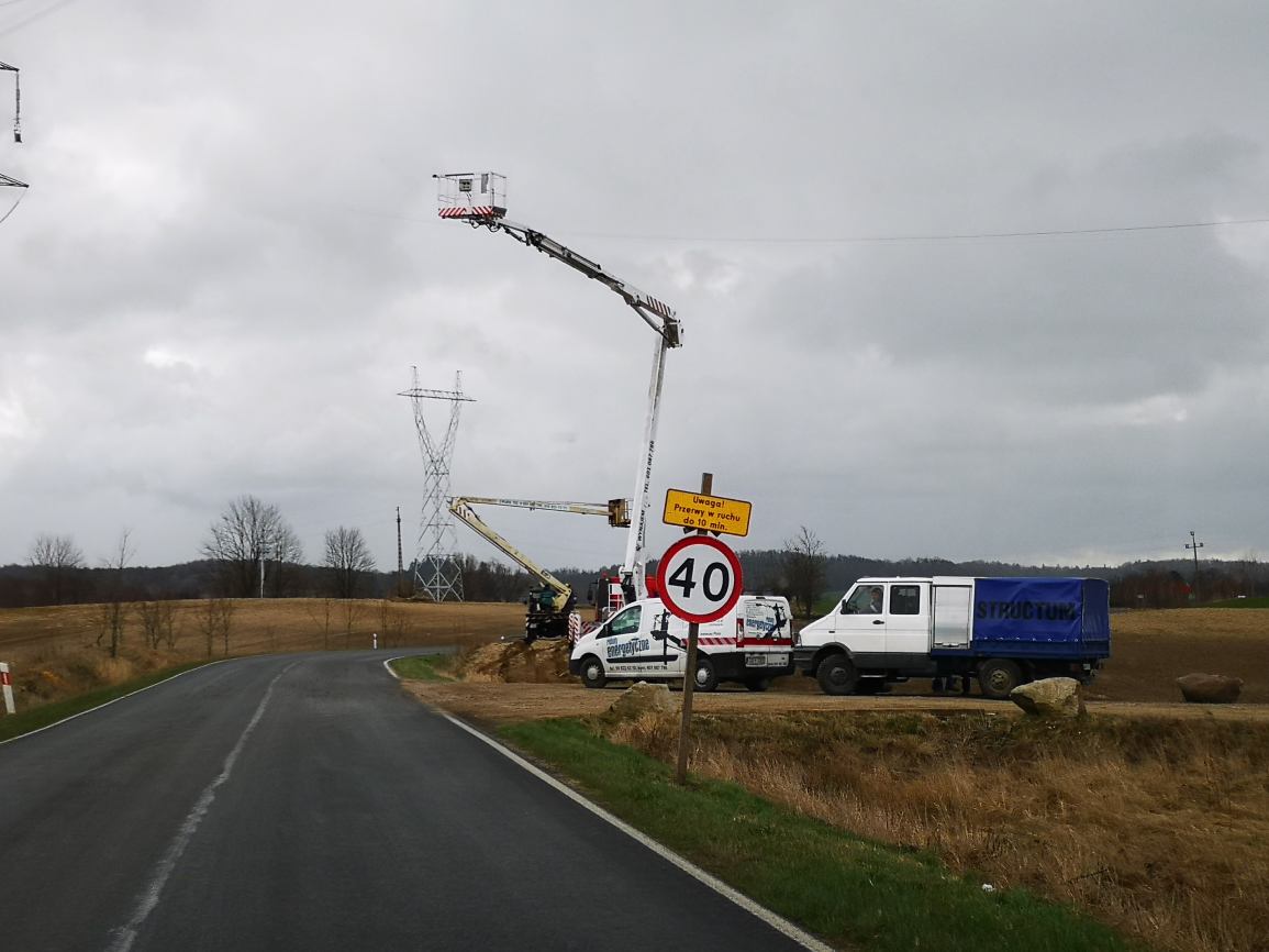 Nowa linia elektroenergetyczna w naszym regionie