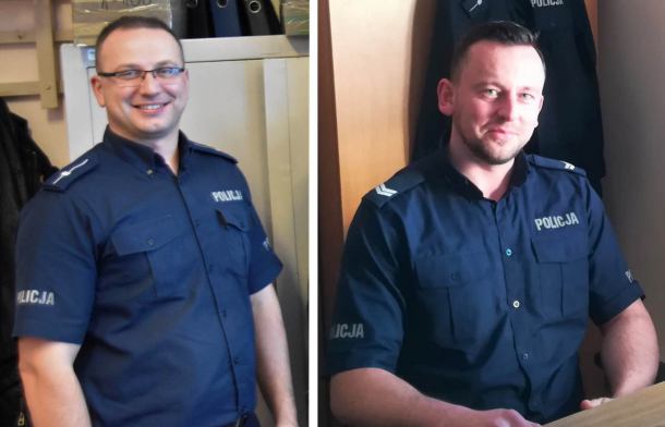 Kościerscy policjanci uratowali życie 29-latkowi