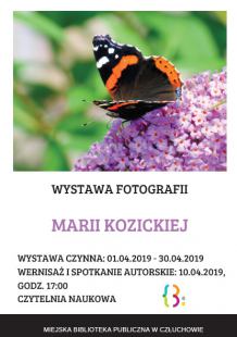 Wystawa zdjęć o Człuchowie otwarta w miejscowej bibliotece