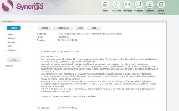 Władze Sępólna Krajeńskiego gotowe na strajk nauczycieli
