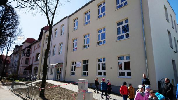 Termomodernizacja budynku Szkoły Podstawowej numer 3 w Chojnicach zakończona