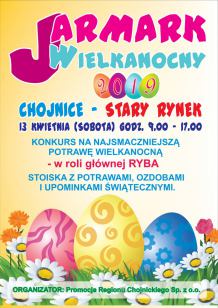 W Chojnicach, na Starym Rynku, odbędzie się dziś (13.04.) jarmark wielkanocny