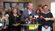 S. Broniarz: Podjęliśmy decyzję o kontynuacji akcji strajkowej