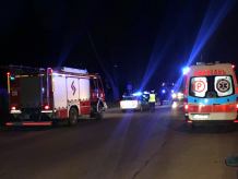 Wypadek i kolizja w powiecie kościerskim 