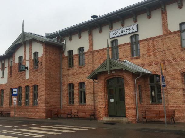 Dworzec kolejowy w Kościerzynie laureatem prestiżowego konkursu "Zabytek zadbany"
