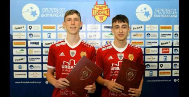 Dwóch młodzieżowych reprezentantów Słowacji zagra w następnym sezonie w Red Devils Chojnice