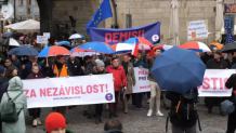 Czesi protestują w obronie niezależności wymiaru sprawiedliwości