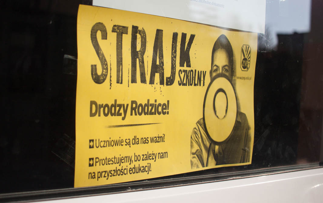 Strajkujący nauczyciele w Chojnicach nie otrzymają wynagrodzenia za dni, w których będą strajkować