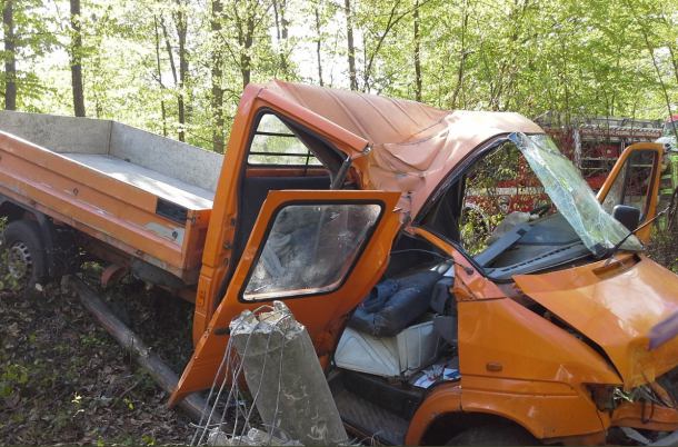 Śmiertelny wypadek w okolicy leśniczówki Wolność (FOTO)