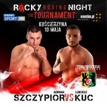 Kilku pięściarzy z naszego regionu wejdzie do ringu podczas jutrzejszej (10.05) gali Rocky Boxing Night w Kościerzynie