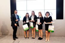 Gimnazjalistki z Chojnic zajęły 3. miejsce w finale Ogólnopolskiego Konkursu "Potyczki Ekonomiczne"