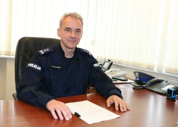 Tomasz Kąkolewski z Chojnic zastąpił Jana Kościuka na stanowisku komendanta powiatowego policji w Człuchowie