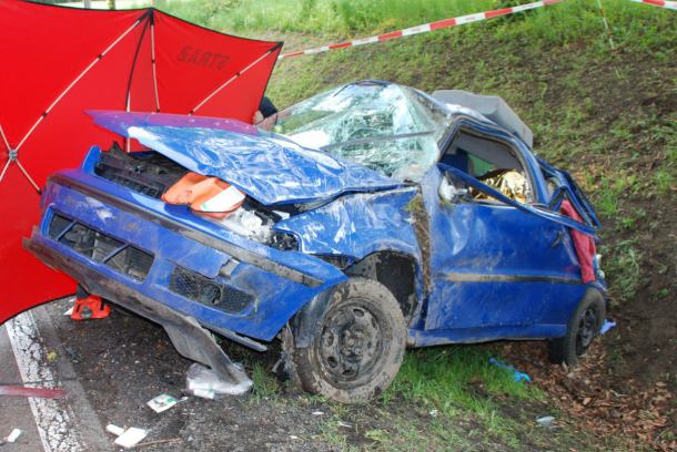 Śmiertelny wypadek w Objezierzu w gminie Trzebielino. Nie żyje 38-letnia mieszkanka powiatu człuchowskiego