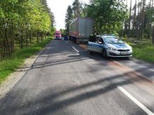 Pijany staranował ciężarówką przejazd kolejowy. Stracił prawo jazdy na 12 kategorii