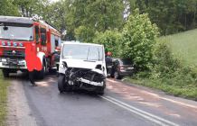 Cztery osoby ranne w wypadku w Szumlesiu Szlacheckim 