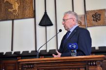 Janusz Palmowski i Leszek Chamier Cieminski pośmiertnie uhonorowani tytułem Zasłużonych Mieszkańców Chojnic