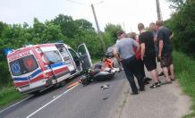 Wjechał skuterem pod ciężarówkę. Wypadek na drodze krajowej nr 25 w Brzeziu w gminie Rzeczenica