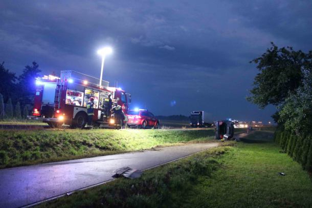 Wypadek na drodze Chojnice - Tuchola. Zderzyły się dwa samochody osobowe