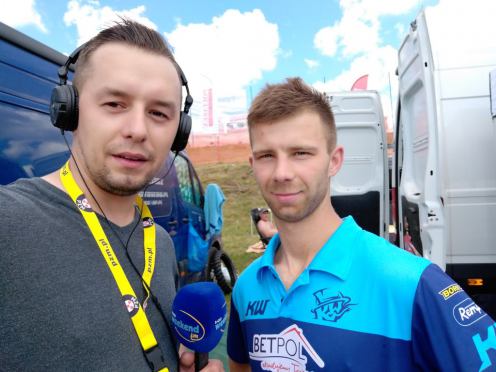 "Ta wygrana jest dla taty". Całe podium dla Człuchowa podczas drugiego dnia Mistrzostw Polski w Motocrossie (FOTO, RELACJE)