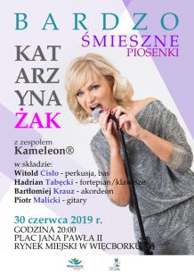 Katarzyna Żak wystąpi dziś (30.06) na rynku w Więcborku