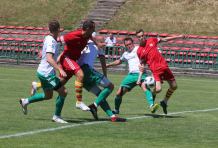 "Końcówka pierwszej połowy nie była idealna". Chojniczanka zremisowała w sparingu z Olimpią Grudziądz 1:1 (FOTO)