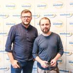 Łukasz Jurkowlaniec i Bartosz Turzyński w Weekend FM.