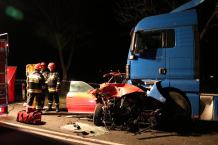 Prokuratura umorzyła śledztwo w sprawie listopadowego wypadku w Jęcznikach Małych. Śmierć poniosły wtedy trzy osoby