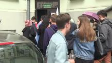 "Gdyby nie reforma edukacji, nie doszłoby do tego chaosu" Kilkudziesięciu uczniów protestowało przed kuratorium w Lublinie