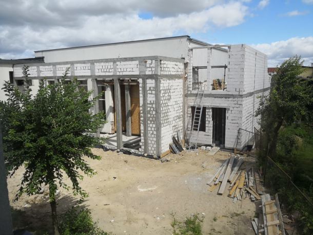 Kończy się pierwszy etap przebudowy Centrum Kultury i Biblioteki w Brusach