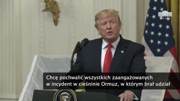 &bdquo;Został błyskawicznie zniszczony&rdquo;. Amerykański okręt wojenny zestrzelił irańskiego drona w cieśninie Ormuz