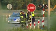 Nie żyje motocyklista, który na niestrzeżonym przejeździe kolejowym zderzył się z szynobusem