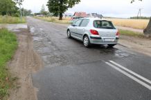 Z Człuchowa do Sieroczyna po nowej drodze i ścieżce rowerowej