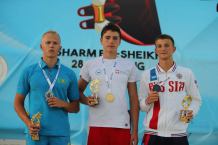 Szymon Kropidłowski z UKS Manta Kościerzyna został mistrzem świata juniorów w pływaniu w płetwach