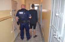 Kościerska policja zatrzymała mężczyznę ze 100 działkami amfetaminy