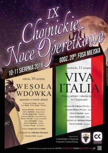 "Wesoła Wdówka" i "Viva Italia" podczas IX Chojnickich Nocy Operetkowych