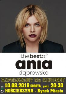 Ania Dąbrowska wystąpi dziś w ramach Kościerskiego Lata Muzycznego