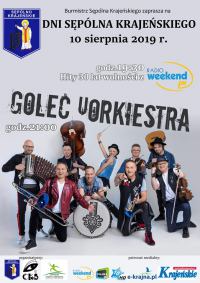 Dni Sęp&oacute;lna Krajeńskiego. Wieczorem koncert Golec uOrkiestra, wcześniej audycje Weekend FM z Sęp&oacute;lna
