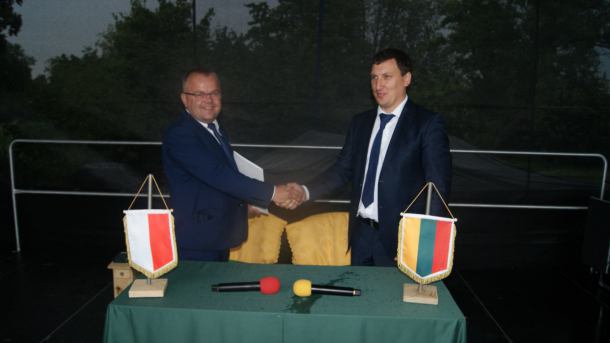 "Chcemy rozwijać kontakty". Przechlewo i litewskie Podbrodzie współpracują już oficjalnie