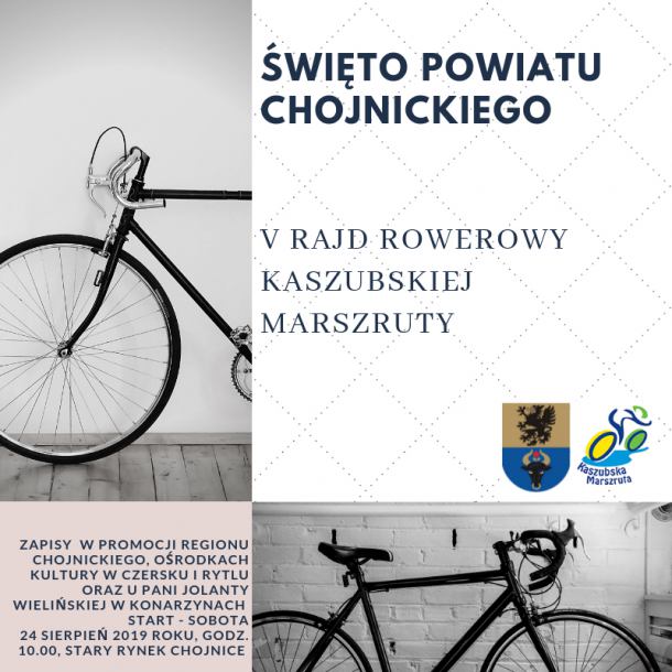 Rowerzyści z powiatu chojnickiego pojadą w piątym już Rajdzie Kaszubskiej Marszruty