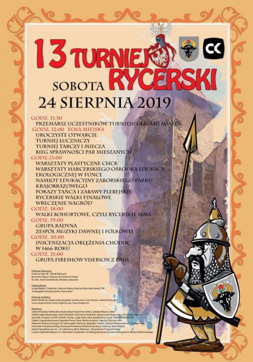 Przed nami 13. Turniej Rycerski w Chojnicach