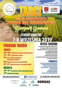 W&oacute;jt Gminy Konarzyny zaprasza na Targi Rolno- Przemysłowe