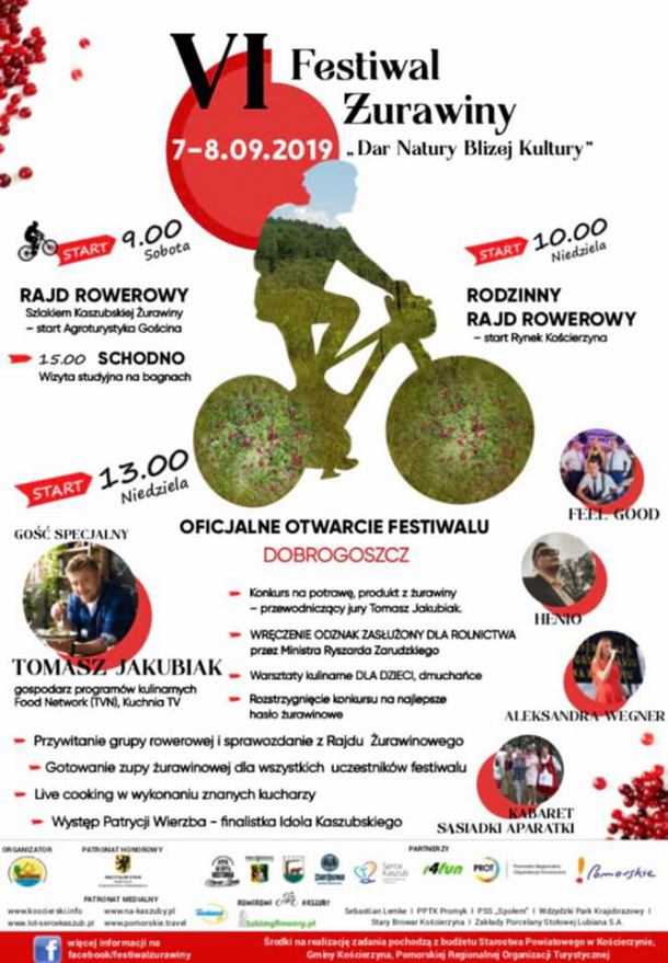 Już w ten weekend w powiecie kościerskim odbędzie się Festiwal Żurawiny