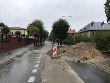 Do końca października potrwają utrudnienia w ruchu na ulicach Człuchowa: teraz na ulicy Traugutta, potem na Szczecińskiej
