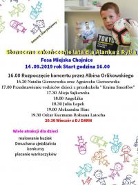 Charytatywnie dla walczącego ze skutkami poparzenia Alana z Rytla. Będzie koncert i licytacja w chojnickiej fosie 