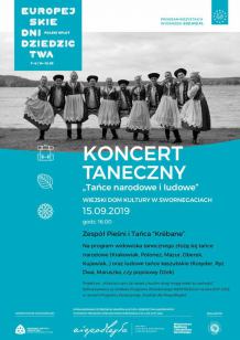 Dziś (15.09) w Swornegaciach koncert taneczny pt. ´Tańce narodowe i ludowe´