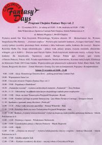 II Chojnice Fantasy Days już w sobotę. Poznaj szczeg&oacute;ły imprezy