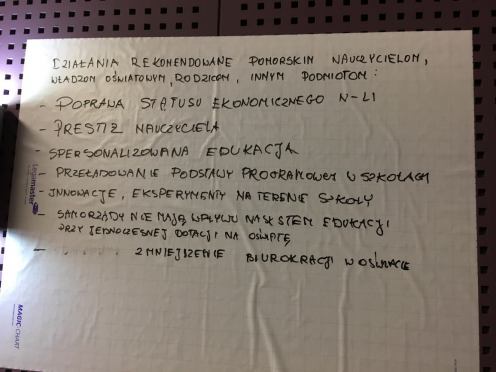 Samorządowcy, nauczyciele, uczniowie, rodzice i pracodawcy dyskutowali w Chojnicach o zmianach w edukacji