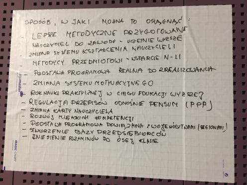 Samorządowcy, nauczyciele, uczniowie, rodzice i pracodawcy dyskutowali w Chojnicach o zmianach w edukacji