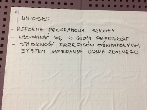 Samorządowcy, nauczyciele, uczniowie, rodzice i pracodawcy dyskutowali w Chojnicach o zmianach w edukacji